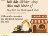 Nhà nước có được thu hồi đất để làm chợ đầu mối không? Quy định bồi thường mới nhất