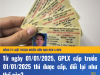Từ 01/01/2025, giấy phép lái xe cấp trước 01/01/2025 thì được cấp, đổi lại như thế nào?